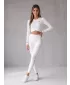 Lange Premium-Leggings für Damen ALTISPORT VOJ/ALW021LEG01 WEIß