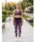 Premium-Sport-BH für Damen ALTISPORT VOJ/ALW022POD01 LILA