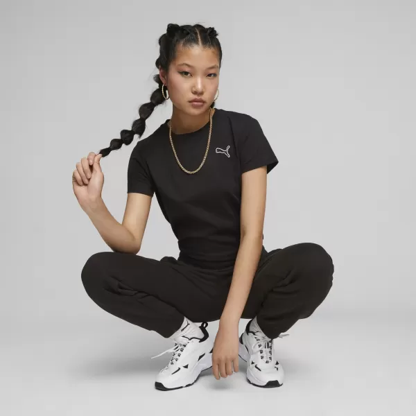  Damen-T-Shirt PUMA BETTER ESSENTIALS TEE 675986-01 SCHWARZ 