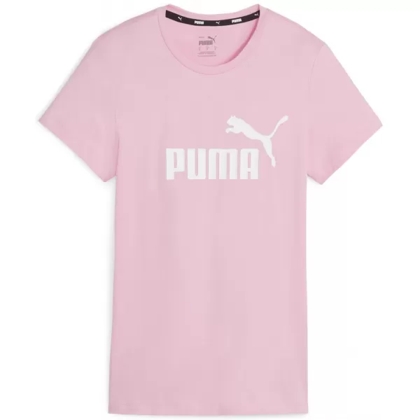  Damen-T-Shirt PUMA ESS LOGO TEE 586775-31 ROSA 