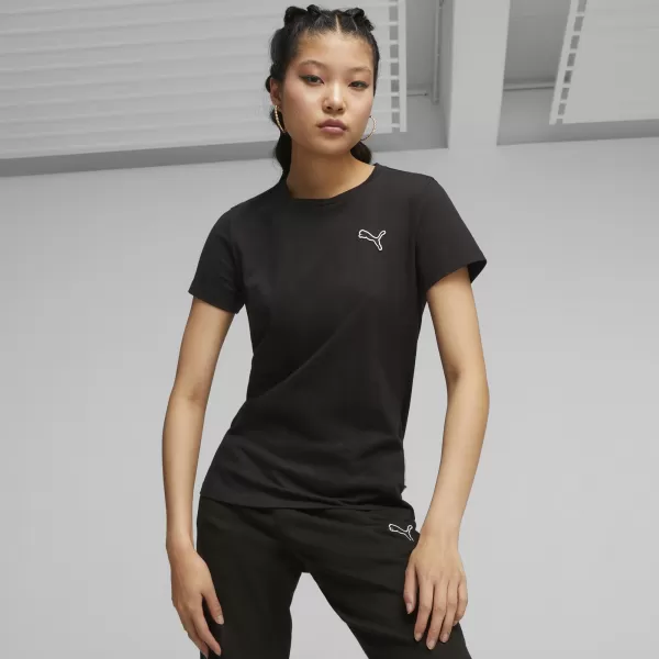  Damen-T-Shirt PUMA BETTER ESSENTIALS TEE 675986-01 SCHWARZ 
