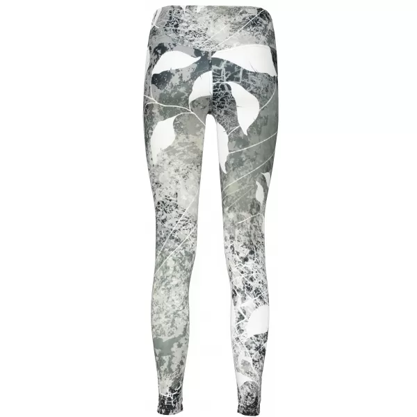  Lange Premium-Leggings für Damen ALTISPORT VOJ/ALW020LEG01 SCHWARZ UND WEIß 