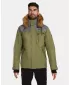 Herren-Winterjacke KILPI ALPHA-M UM0127KI GRÜN