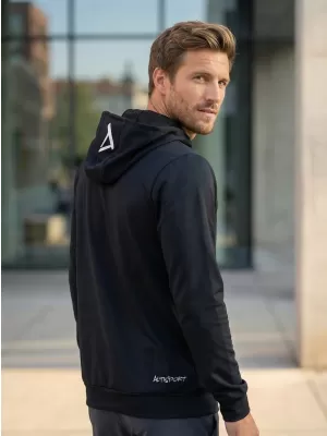 Hochwertiges Funktions-Sweatshirt für Herren ALTISPORT VOJ/ALM013MI01 SCHWARZ