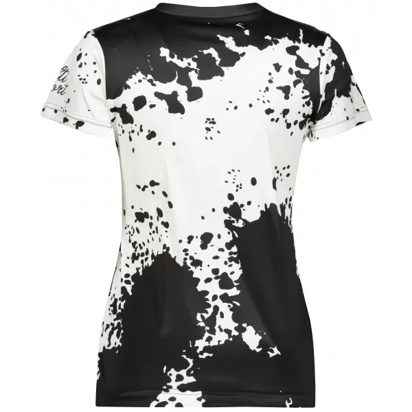  Hochwertiges Funktions-T-Shirt für Damen ALTISPORT VOJ/ALW012TR01 SCHWARZ-WEISS 