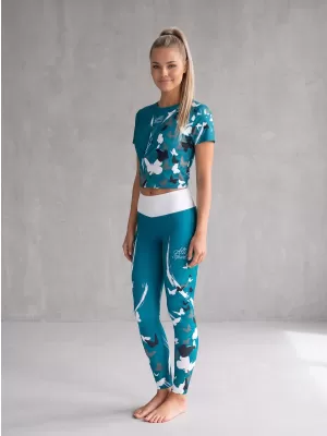 Lange Premium-Leggings für Damen ALTISPORT VOJ/ALW022LEG01 KEROSIN