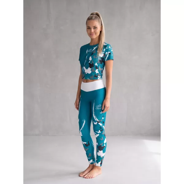  Lange Premium-Leggings für Damen ALTISPORT VOJ/ALW022LEG01 KEROSIN 