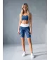 Dámské legíny nad kolena premium ALTISPORT VOJ/ALW022LEG02 NAVY