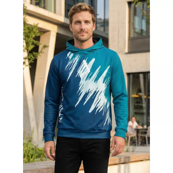  Hochwertiges Funktions-Sweatshirt für Herren ALTISPORT VOJ/ALM006MI01 KEROSIN/BLAU 