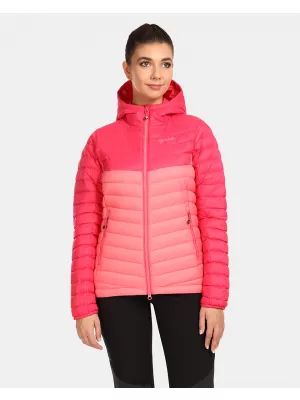 Daunenjacke für Damen KILPI PYRAMIDEN-W UL0114KI ROSA