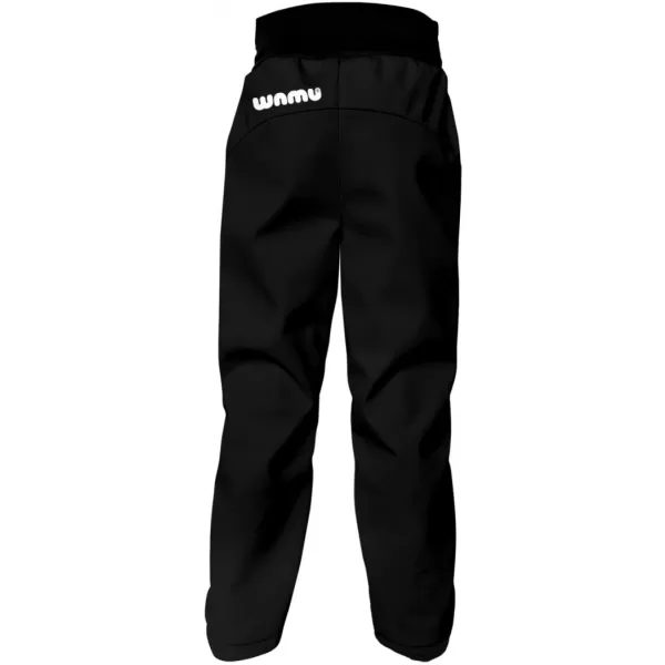  Baby Softshell Hosen WAMU KLASIK SCHWARZ 