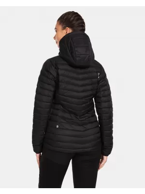 Daunenjacke für Damen KILPI PYRAMIDEN-W UL0114KI SCHWARZ