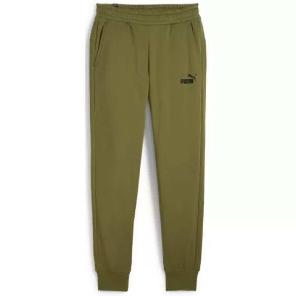  Herren-Jogginghose PUMA ESS LOGO PANTS 586715-76 GRÜN 