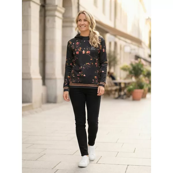  Premium-Sweatshirt für Damen ALTISPORT VOJ/ALW024MI01 SCHWARZ 