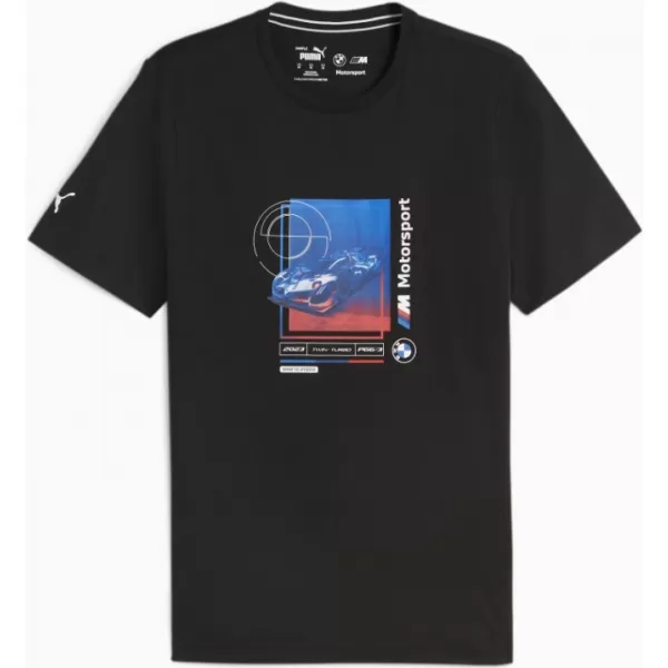  Herren-T-Shirt PUMA BMW MMS CAR GRAPHIC TEE 2 624158-01 SCHWARZ 
