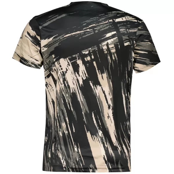  Hochwertiges Funktions-T-Shirt für Herren ALTISPORT VOJ/ALM010TR01 SCHWARZ BRAUN 