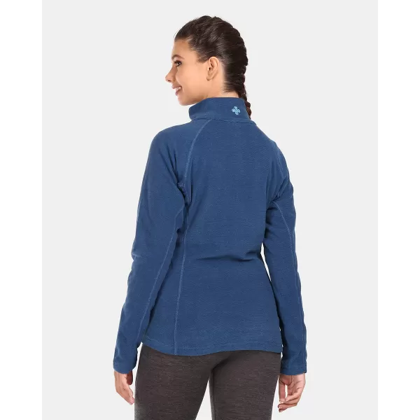  Fleece-Sweatshirt für Damen KILPI ALMERI-W UL0209KI DUNKELBLAU 
