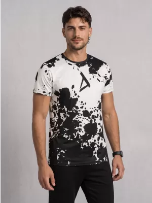 Herren Premium Plus Funktions-T-Shirt ALTISPORT VOJ/ALM012TR02 SCHWARZ UND WEIß