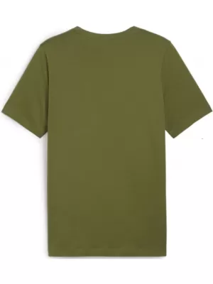 Herren-T-Shirt PUMA ESS+ 2 COL LOGO TEE 586759-35 GRÜN