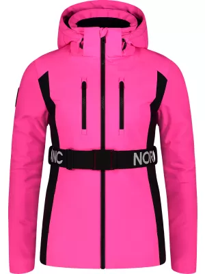 Softshell-Skijacke für Damen NORDBLANC APRES-SKI NBWJL7928 ROSA
