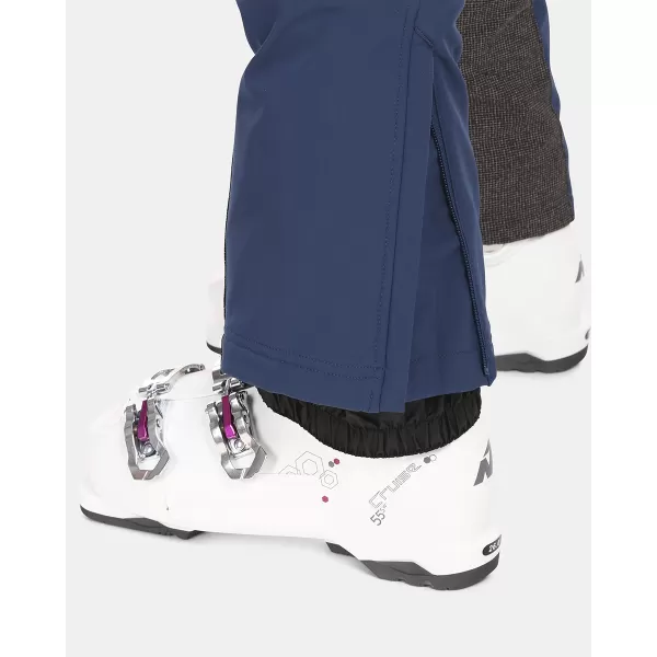  Softshell-Skihose für Damen KILPI RHEA-W UL0407KI DUNKELBLAU 