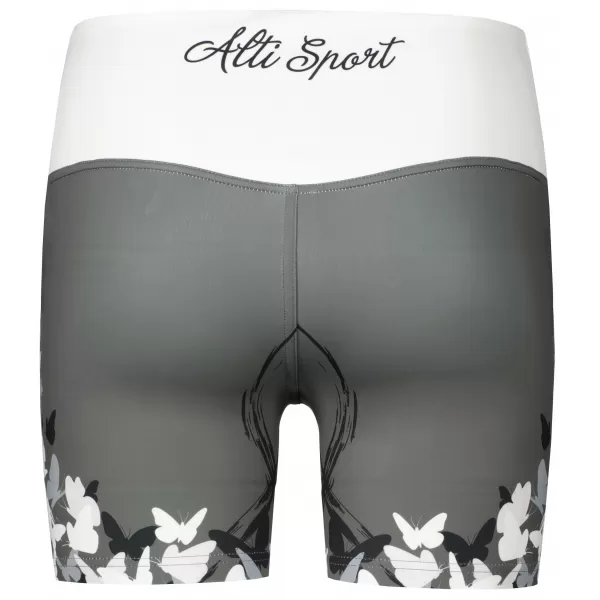  Kurze Premium-Leggings für Damen ALTISPORT VOJ/ALW022LEG03 GRAU 