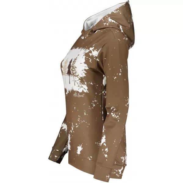  Hochwertiges Funktions-Sweatshirt für Damen ALTISPORT VOJ/ALWVN4MI01 BEIGE 