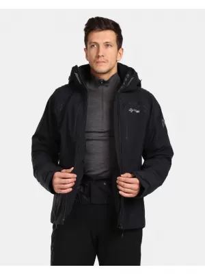 Herren-Skijacke KILPI LTD ASTER-M UM0141KI SCHWARZ