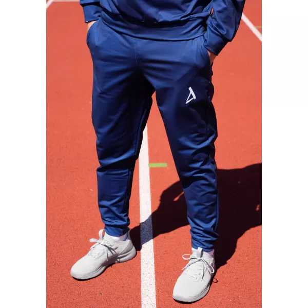  Unisex funkční tepláky premium ALTISPORT VOJ/ALM013TEP01 NÁMOŘNÍ MODRÁ 