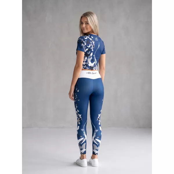  Lange Premium-Leggings für Damen ALTISPORT VOJ/ALW022LEG01 GEWOHNHEITEN 