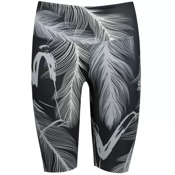  Damen-Leggings oberhalb des Knies Premium ALTISPORT VOJ/ALW001LEG02 SCHWARZGRAU 