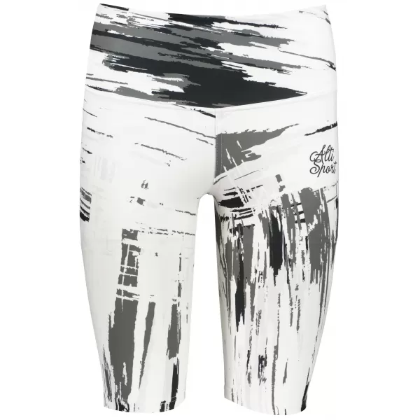  Dámské legíny nad kolena premium ALTISPORT VOJ/ALW010LEG02 BÍLÁ 