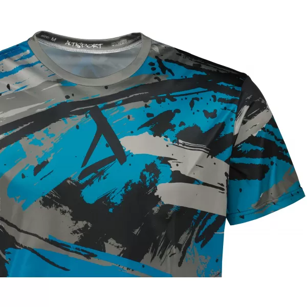  Hochwertiges Funktions-T-Shirt für Herren ALTISPORT VOJ/ALM014TR01 SCHWARZ/KEROSIN 