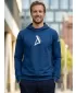 Hochwertiges Funktions-Sweatshirt für Herren ALTISPORT VOJ/ALM013MI01 NAVY BLAU