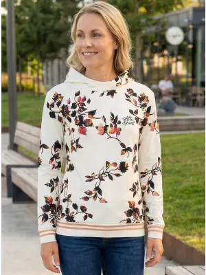 Premium-Sweatshirt für Damen ALTISPORT VOJ/ALW024MI01 WEIß