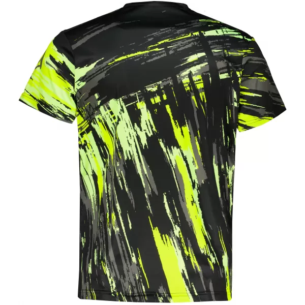  Hochwertiges Funktions-T-Shirt für Herren ALTISPORT VOJ/ALM010TR01 SCHWARZ UND GELB 