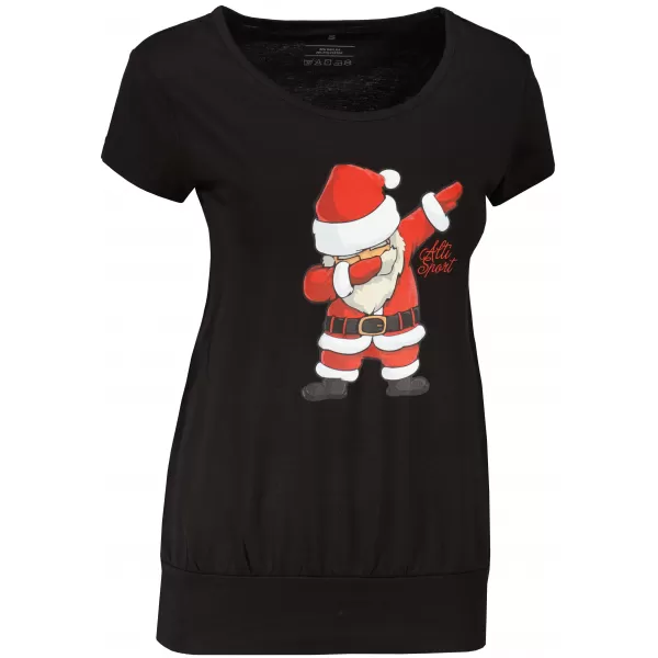  Damen-T-Shirt ALTISPORT VANOCE02W120 SCHWARZ 