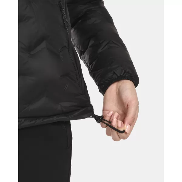  Daunenjacke für Damen KILPI ALBERTA-W UL0134KI SCHWARZ 