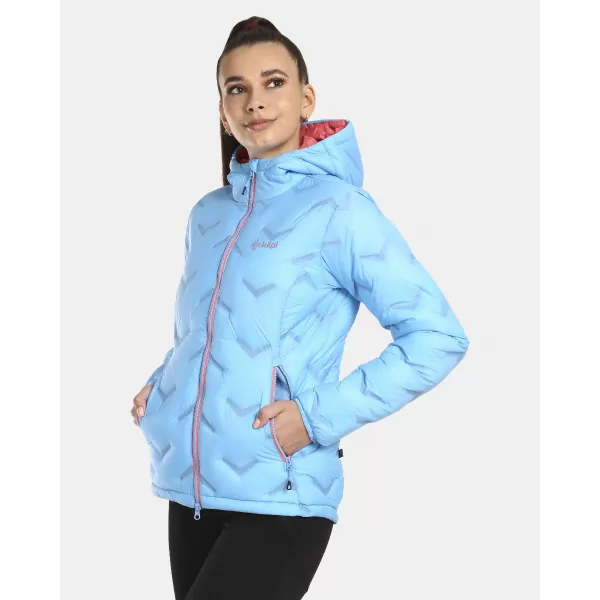 Daunenjacke für Damen KILPI ALBERTA-W UL0134KI BLAU 