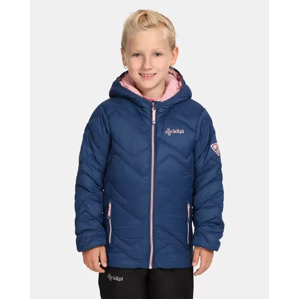  Isolierte Mädchenjacke KILPI REBEKI-JG UJ0115KI DUNKELBLAU 