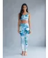 Premium-Sport-BH für Damen ALTISPORT VOJ/ALW020POD01 BLAU