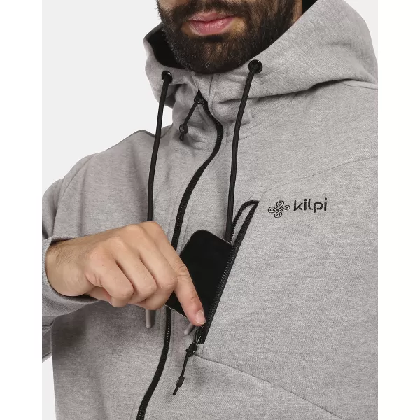  Herren-Sweatshirt KILPI PREDA-M UM0216KI HELLGRAU 