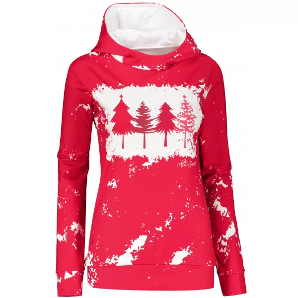  Hochwertiges Funktions-Sweatshirt für Damen ALTISPORT VOJ/ALWVN4MI01 MAGENTA 