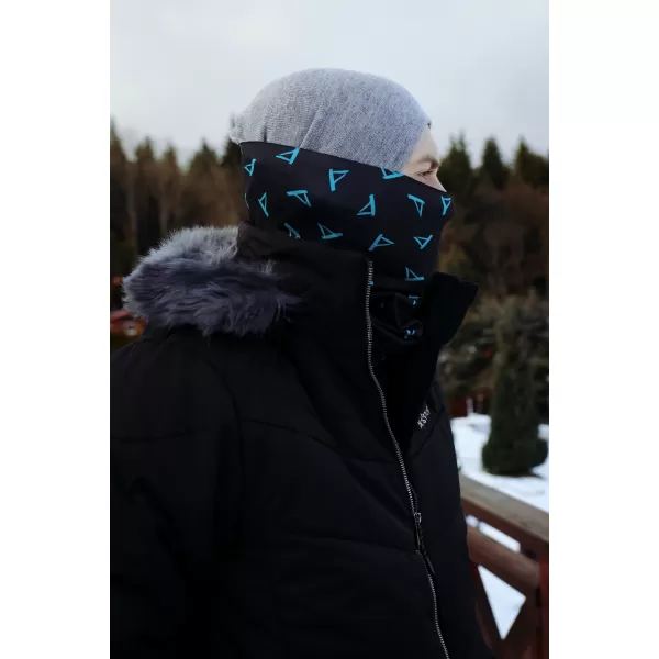  Halstuch ALTISPORT VOJ/ALU013NAK01 SCHWARZ/SMARAGD 