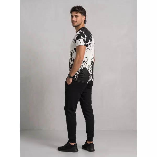  Herren Premium Plus Funktions-T-Shirt ALTISPORT VOJ/ALM012TR02 SCHWARZ UND WEIß 