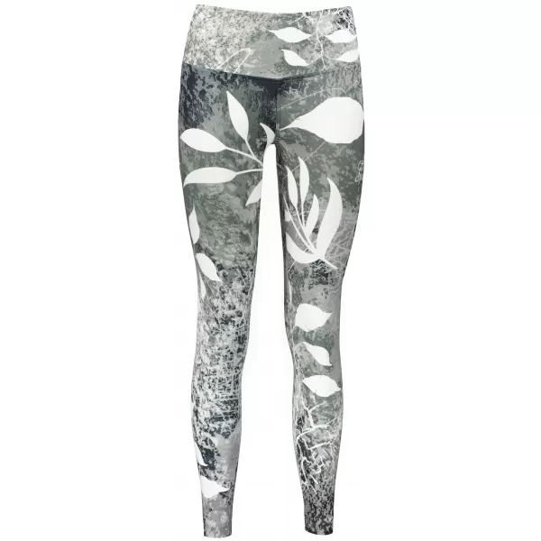 Lange Premium-Leggings für Damen ALTISPORT VOJ/ALW020LEG01 SCHWARZ UND WEIß 