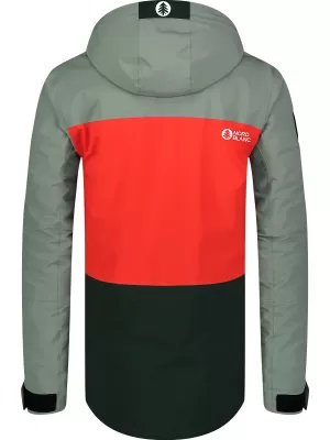 Herren-Skijacke NORDBLANC NIVAL NBWJM7923 ORANGEFARBENE TINTE