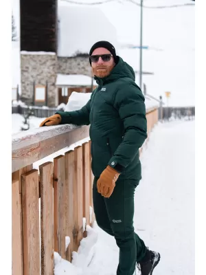 Herren-Winterjacke NORDBLANC BRILLIANCY NBWJM7926 DUNKELGRÜN