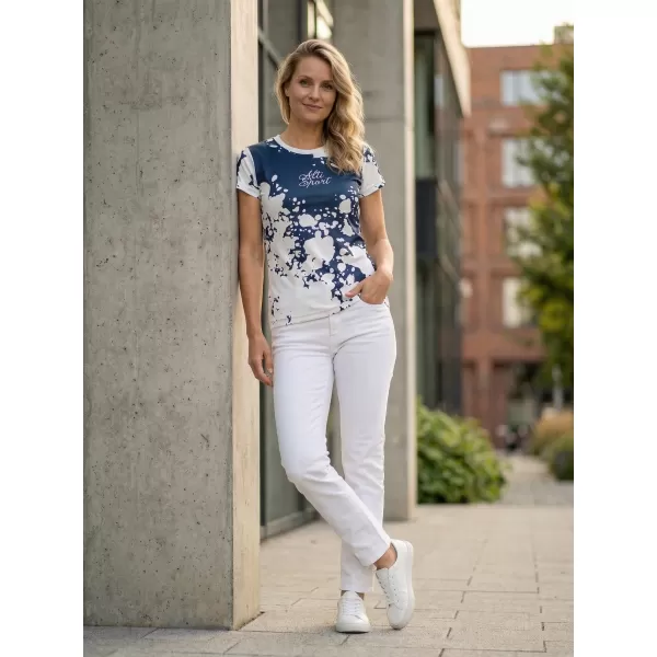  Hochwertiges Funktions-T-Shirt für Damen ALTISPORT VOJ/ALW012TR01 WEIß BLAU 