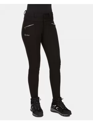 Softshellhose für Damen KILPI MAURA-W UL0411KI SCHWARZ